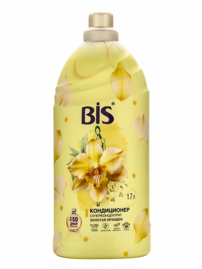 BIS Кондиционер для белья «Золотая орхидея», концентрированный, 1.7 л - Фото 1