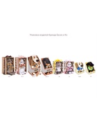 Мягкая игрушка «Кошечка Ли-Ли BABY» 18 см, в кигуруми «панда» 10892873