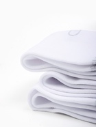 Носки мужские спортивные хлопковые Resport, набор 3 пары, размер 42-45, белые - Фото 8