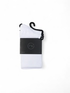 Носки мужские спортивные хлопковые Resport, набор 3 пары, размер 46-47, белые - Фото 9