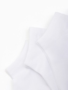 Носки мужские спортивные укороченные Resport, набор 3 пары, размер 42-45, белые  (артикул 10622432)  большой выбор товаров оптом и в розницу по низким ценам с доставкой