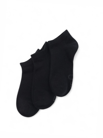 Носки мужские спортивные укороченные 3 пары Resport, размер 42-45, чёрные