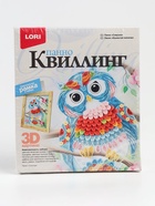 УЦЕНКА Квиллинг. Панно "Совушка" Квл-023 - Фото 6
