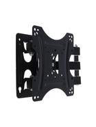 УЦЕНКА Кронштейн Luazon KrON-56, для ТВ, наклонно-поворотный, 14-42", 80-390 мм от стены, чёрный - Фото 2