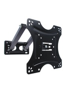 УЦЕНКА Кронштейн Luazon KrON-56, для ТВ, наклонно-поворотный, 14-42", 80-390 мм от стены, чёрный - Фото 4