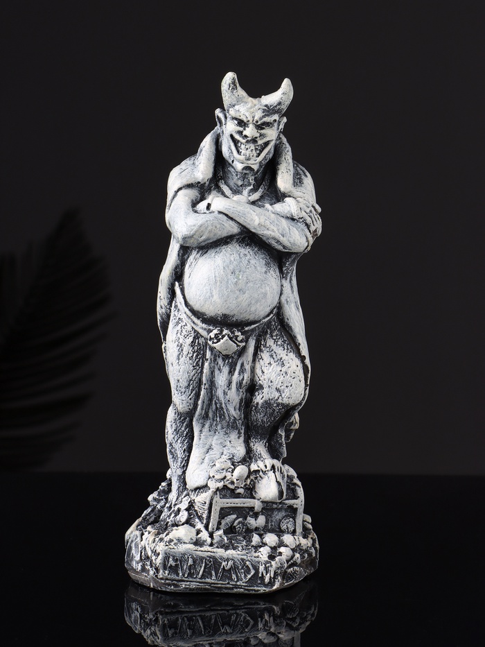 Фигура полистоун «Маммон: демон ненасытности», 19×8×6 см - Фото 1