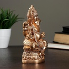 Фигурка гипс «Ганеша», бронза, 7×17×12 см - Фото 6