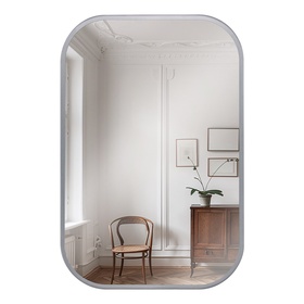 Зеркало интерьерное настенное «Рубин», с закругленными углами, c окантовкой, 60×40 см, матовый