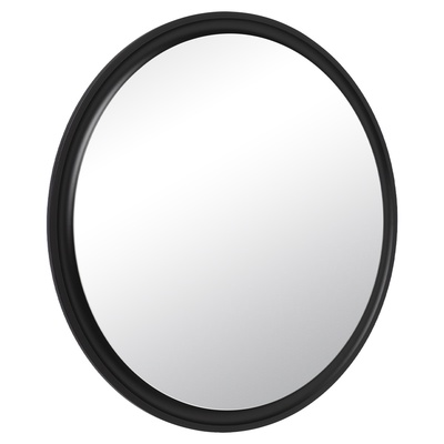 Зеркало интерьерное настенное «Рубин», в деревянной раме, круг d=70 см, цвет цвет чёрный