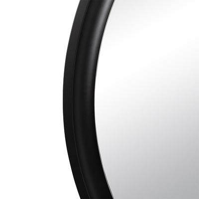Зеркало интерьерное настенное «Рубин», в деревянной раме, круг d=70 см, цвет цвет чёрный