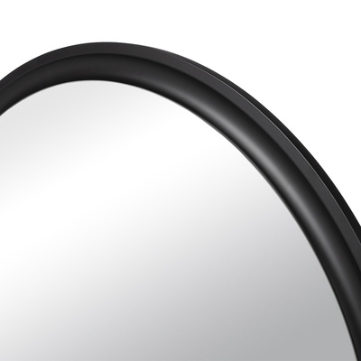 Зеркало интерьерное настенное «Рубин», в деревянной раме, круг d=70 см, цвет цвет чёрный