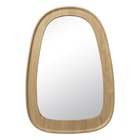 Зеркало интерьерное настенное «Рубин», в деревянной раме, трапеция 80×56 см, цвет светлое дерево 10892514