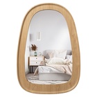 Зеркало интерьерное настенное «Рубин», в деревянной раме, трапеция 80×56 см, цвет светлое дерево 10892514