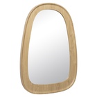 Зеркало интерьерное настенное «Рубин», в деревянной раме, трапеция 80×56 см, цвет светлое дерево 10892514