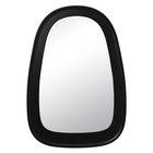 Зеркало интерьерное настенное «Рубин», в деревянной раме, трапеция 80×56 см, цвет цвет чёрный 10892517