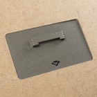 Зеркало интерьерное настенное «Рубин», в деревянной раме, трапеция 80×56 см, цвет цвет чёрный 10892517