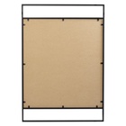 Зеркало интерьерное настенное «Рубин», в прямоугольном корпусе из металла, 100×70 см, цвет чёрный 10892521