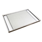 Зеркало интерьерное настенное «Рубин», в прямоугольном корпусе из металла, 100×70 см, цвет чёрный 10892521