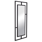 Зеркало интерьерное настенное «Рубин», в прямоугольном корпусе из металла, 120×60 см, цвет чёрный - Фото 3