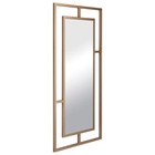 Зеркало интерьерное настенное «Рубин», в прямоугольно корпусе из металла, 120×60 см, цвет белое золото 10892524