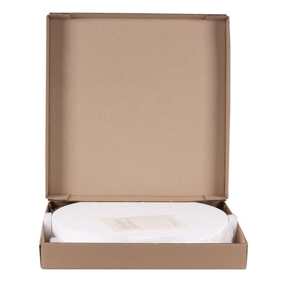 Зеркало интерьерное настенное «Рубин», в круглом корпусе из металла, d=50.5 см, цвет белое золото