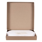 Зеркало интерьерное настенное в круглом корпусе из металла, d=50,5см, серебро - фото 14829772