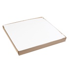 Зеркало интерьерное настенное в круглом корпусе из металла с ободом  d=60см, белое золото - фото 14829806