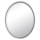 Зеркало интерьерное настенное в круглом корпусе из металла  d=60, серебро - фото 14829822