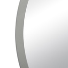 Зеркало интерьерное настенное в круглом корпусе из металла  d=60, серебро - фото 14829824