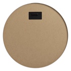 Зеркало интерьерное настенное в круглом корпусе из металла  d=60, серебро - фото 14829825