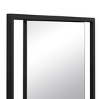 Зеркало интерьерное настенное в прямоугольном корпусе из металла  63х43 см, черный - фото 14829833