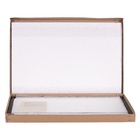 Зеркало интерьерное настенное в прямоугольном корпусе из металла  63х43 см, черный - фото 14829837