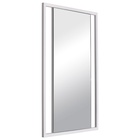 Зеркало интерьерное настенное в прямоугольном корпусе из металла  63х43 см, белый - фото 14829840