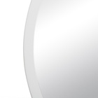 Зеркало интерьерное настенное в круглом корпусе из металла  d=70, белый - фото 14829858