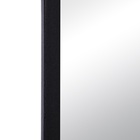 Зеркало интерьерное настенное «Рубин», в овальном корпусе из металла, 80×40 см, цвет чёрный 10892558