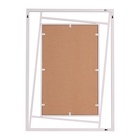 Зеркало интерьерное настенное «Рубин», в прямоугольном корпусе из металла, 88×63 см, цвет белый - Фото 4