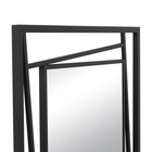 Зеркало интерьерное настенное «Рубин», в прямоугольном корпусе из металла, 88×63 см, цвет цвет чёрный - Фото 6