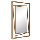 Зеркало интерьерное настенное «Рубин», в прямоугольном корпусе из металла, 88×63 см, цвет белое золото - Фото 3