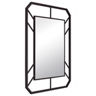Зеркало интерьерное настенное «Рубин», в прямоугольном корпусе из металла, 91.5×71 см, цвет цвет чёрный 10892573