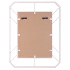 Зеркало интерьерное настенное в прямоугольном корпусе из металла 91,5х71 см, белый - фото 14830033