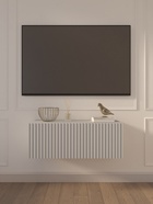 Тумба ТВ подвесная Белая Lines MTV3-MA 300х900х315 - фото 14830053