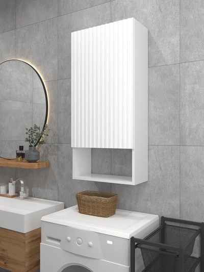 Шкаф навесной для ванной комнаты и туалета «MH24 - MA», 960×450×217 мм, цвет белый-М 10