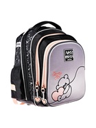 Рюкзак каркасный 40×33×15 с наполнением: мешок, пенал, черно-серый - Фото 14