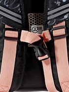 Рюкзак каркасный 40×33×15 с наполнением: мешок, пенал, черно-серый - Фото 19