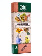 Лакомство Triol для волнистых попугаев, ассорти, 3 шт., 80 г - Фото 3