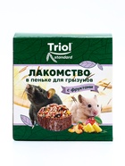 Лакомство "Triol" в пеньке для грызунов с фруктами, 70г - Фото 4