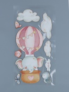 Наклейка интерьерная «Слонёнок», 31×60 см - Фото 1