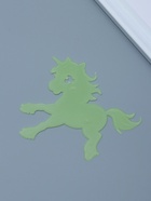 Набор наклеек интерьерных «Единороги», 4 шт., фосфорные, пластик, жёлтая, 17?12 см (комплект 3 шт) - фото 48545415