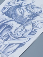 Переводная тату на тело «Китайский воин с мечом - поединок», 18×11 см - фото 809074042