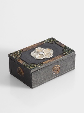 Шкатулка «Цветок», 12×8×5 см, МДФ